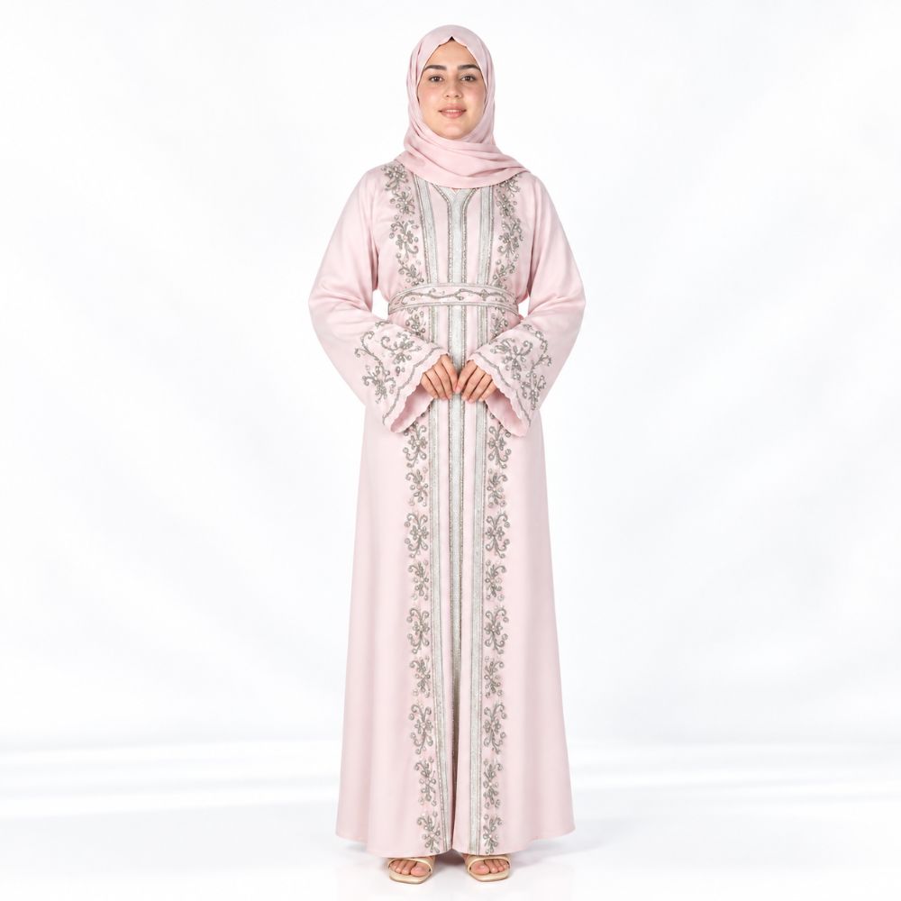 Luxury 4 Piece Arabiayn Caftan Abaya Set | Party Abaya