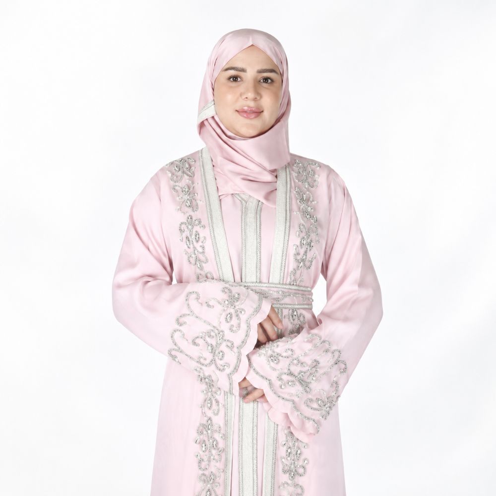 Luxury 4 Piece Arabiayn Caftan Abaya Set | Party Abaya