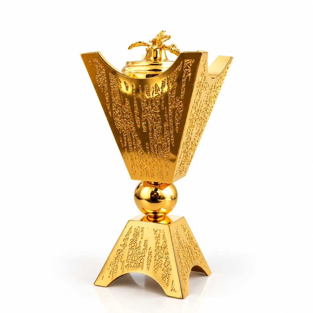 Luxury Gold Incense Burner – Premium Arabic Mabkhara for Bakhoor
