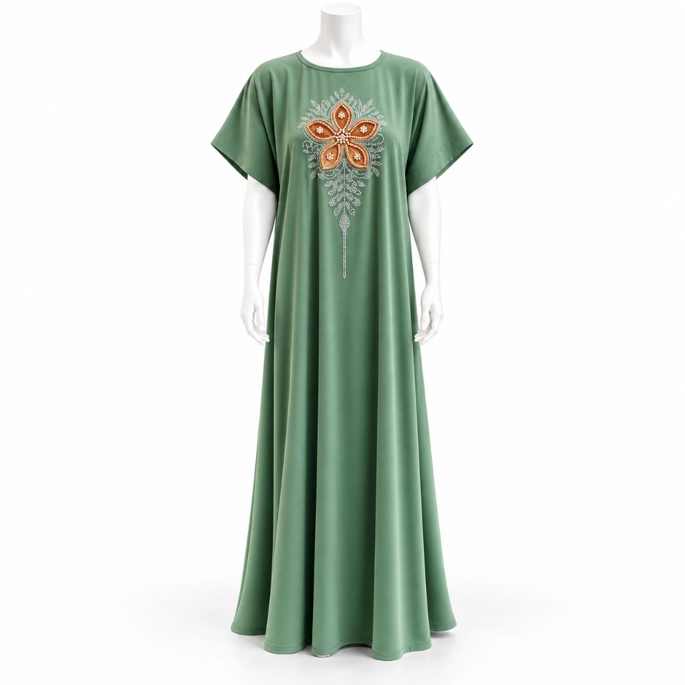 Premium Luxury Nidha 4-Piece Inner & Outer Abaya Set