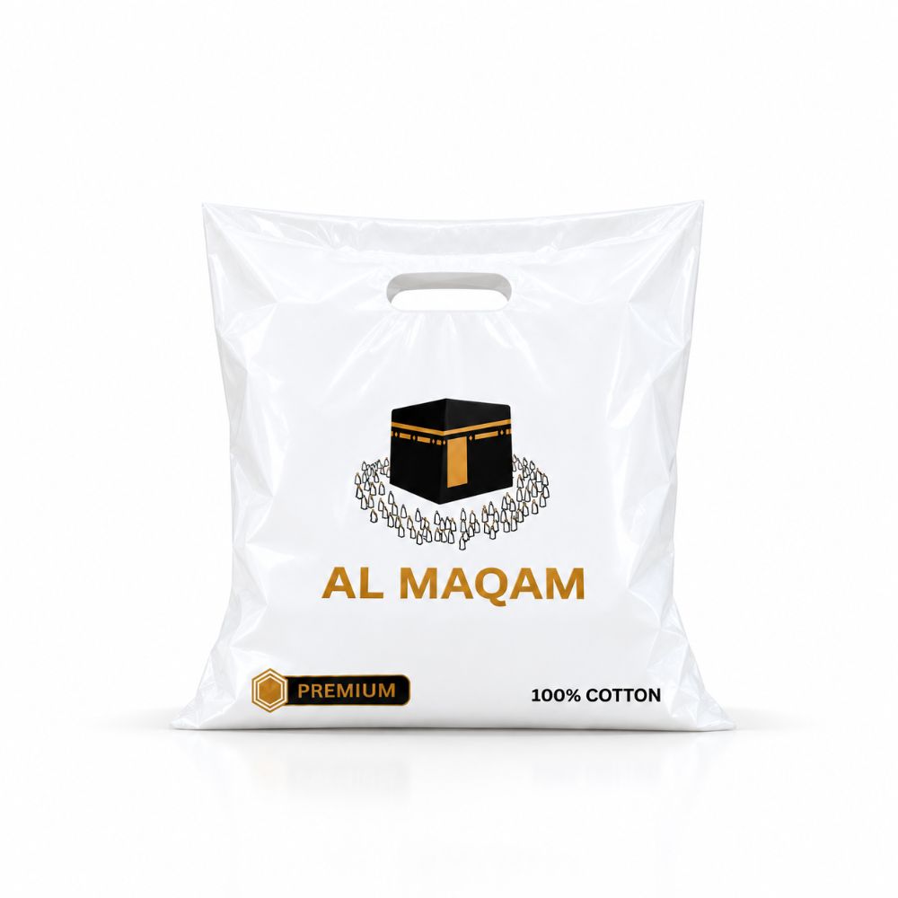 Al Maqam Premium Ihram for Men – 100% Cotton