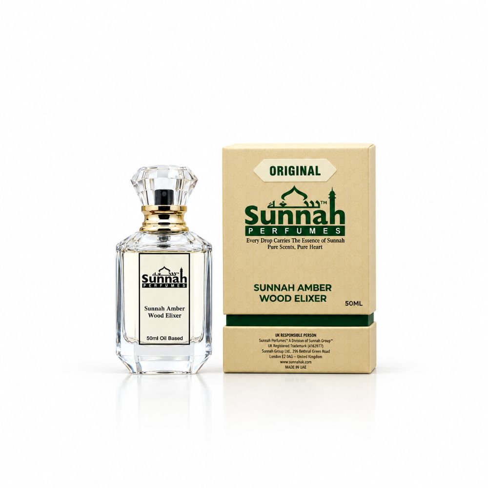 Sunnah Amber Wood Elixer 50ml &ndash; Oil-Based Perfume